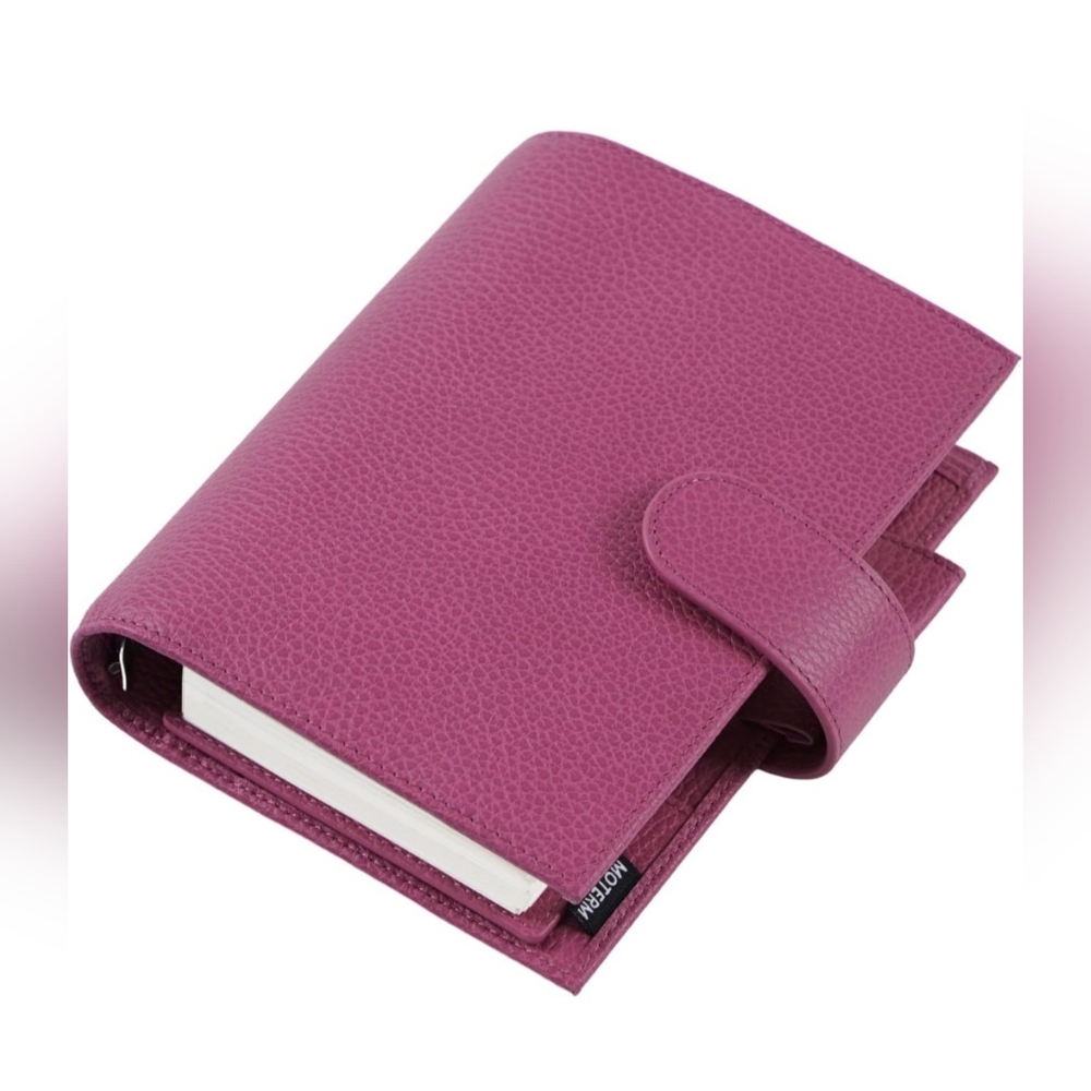Moterm Personal Luxe Rings Planner - Fuschia Rose